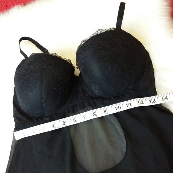 Gilligan & O'malley | Black Push-up Lace Lingerie - Picture 7 of 9